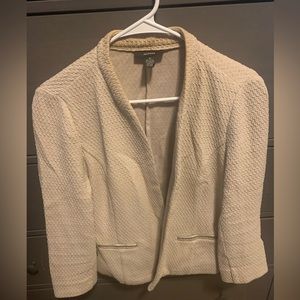 Cotton polyester blazer